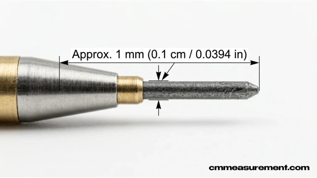 A mechanical pencil lead