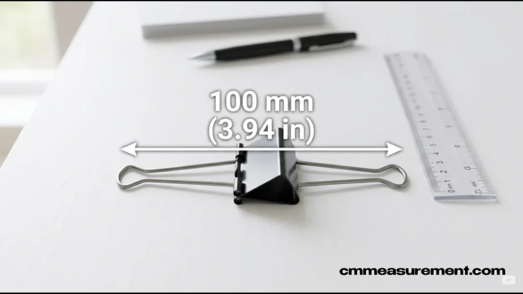 How Long Is 100 mm?