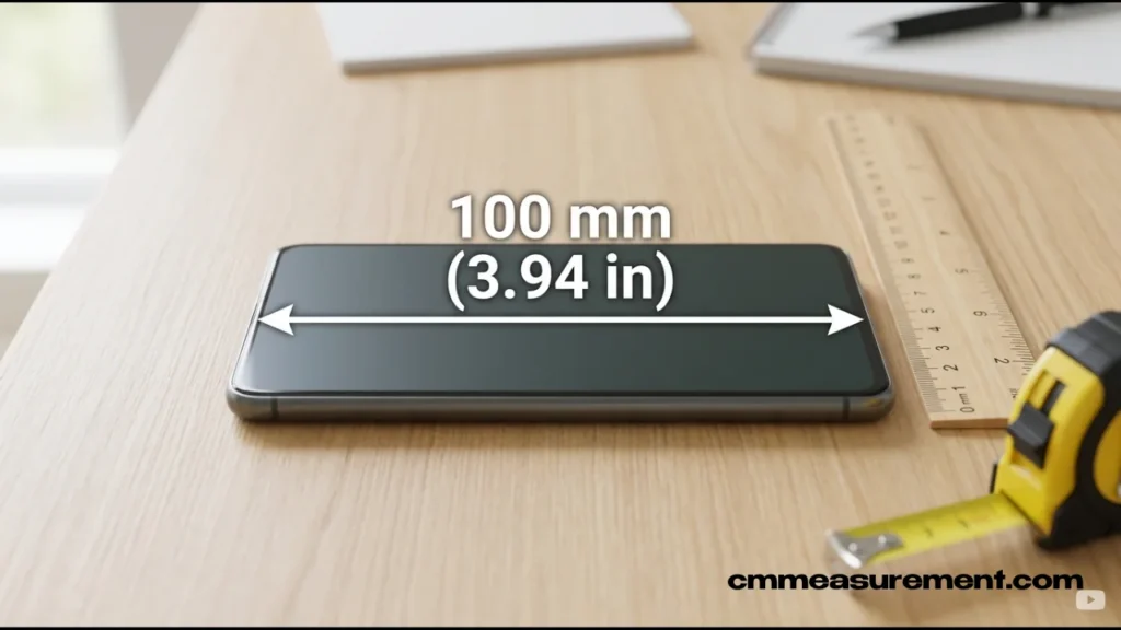 How Long Is 100 mm?