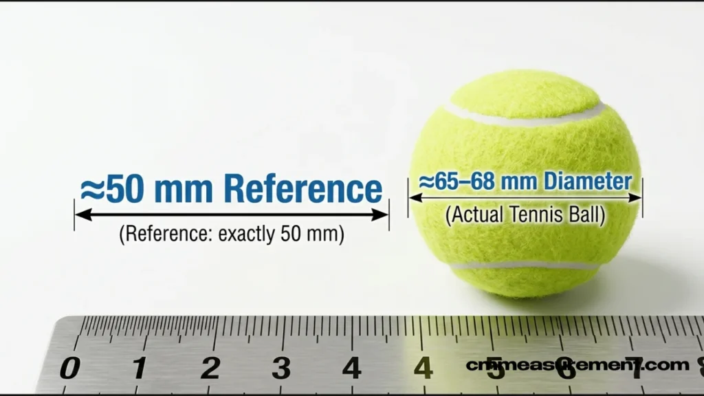How Long Is 50 mm?