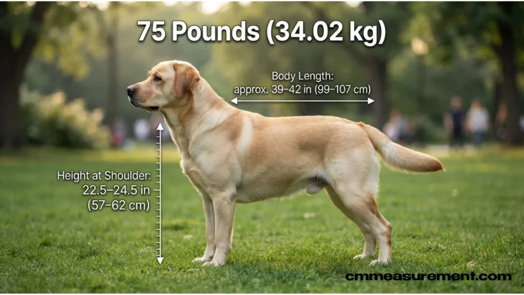 How Heavy Is 75 Pounds?