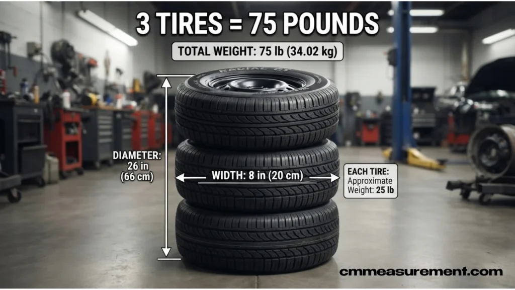 How Heavy Is 75 Pounds?