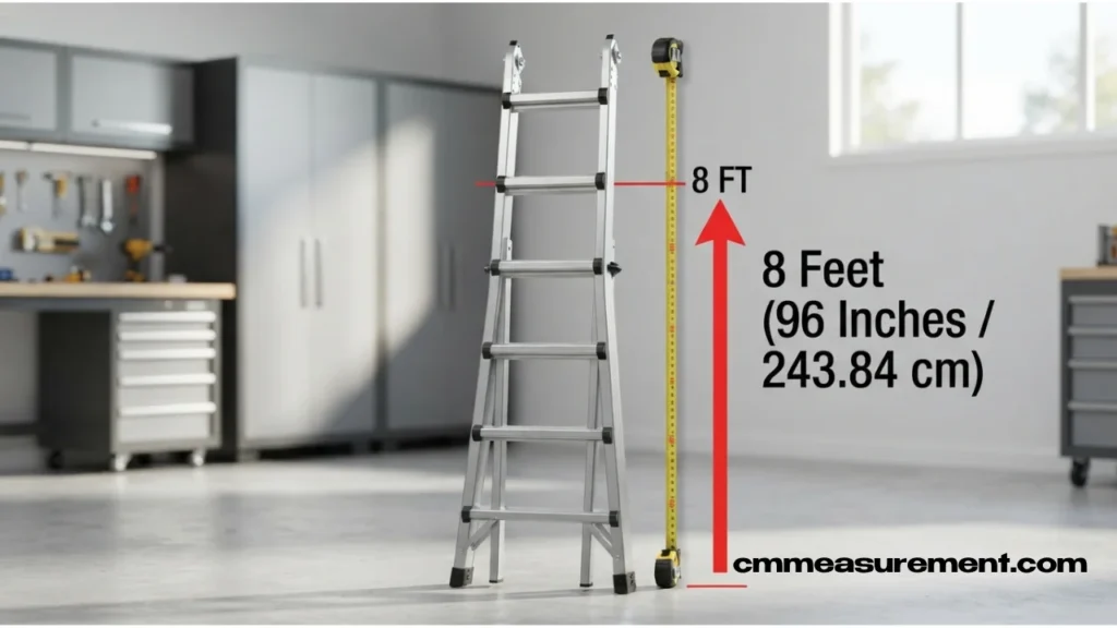 8 Feet to Inches