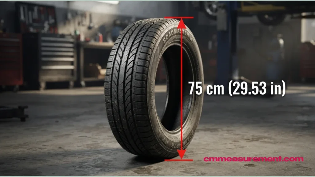 How Long Is 75 cm