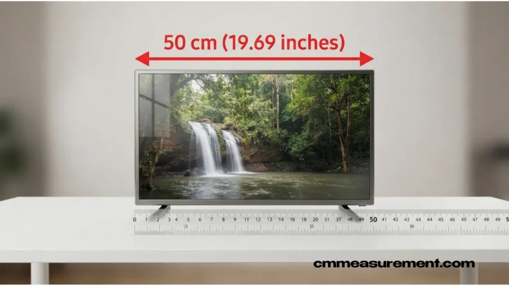 How Long Is 50 cm