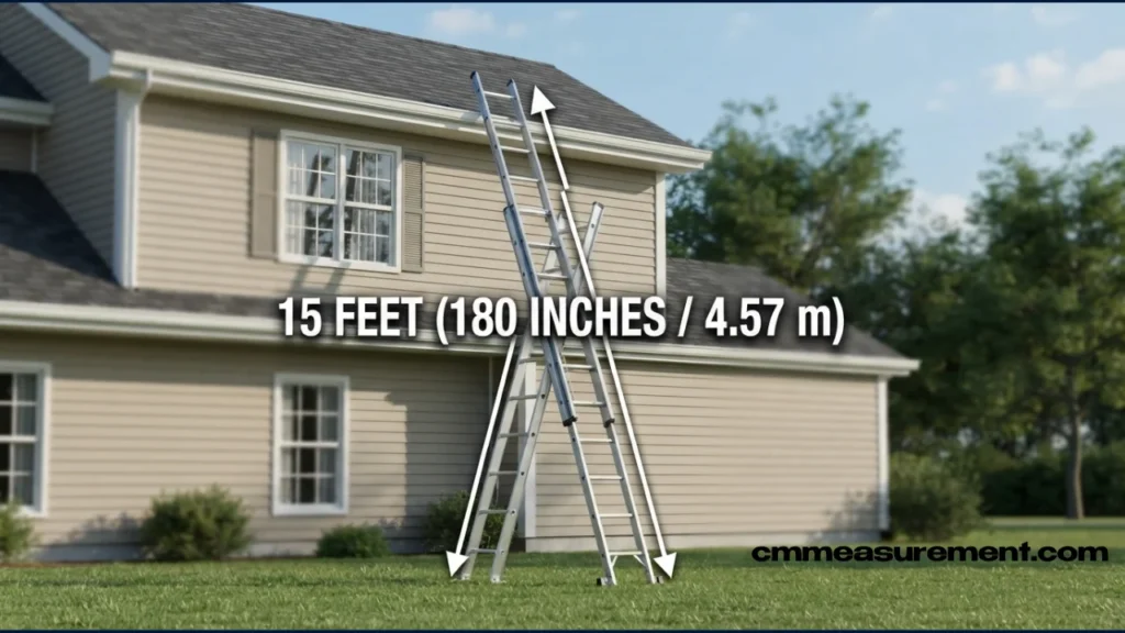 15 Feet in Inches