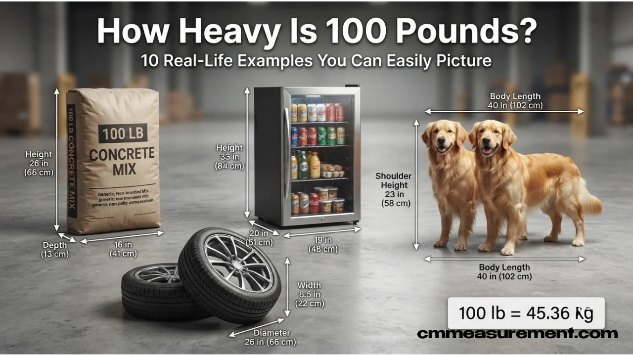 How Heavy Is 100 Pounds?