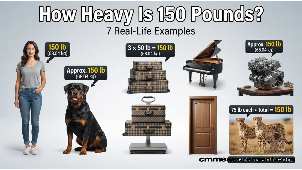 How Heavy Is 150 Pounds?
