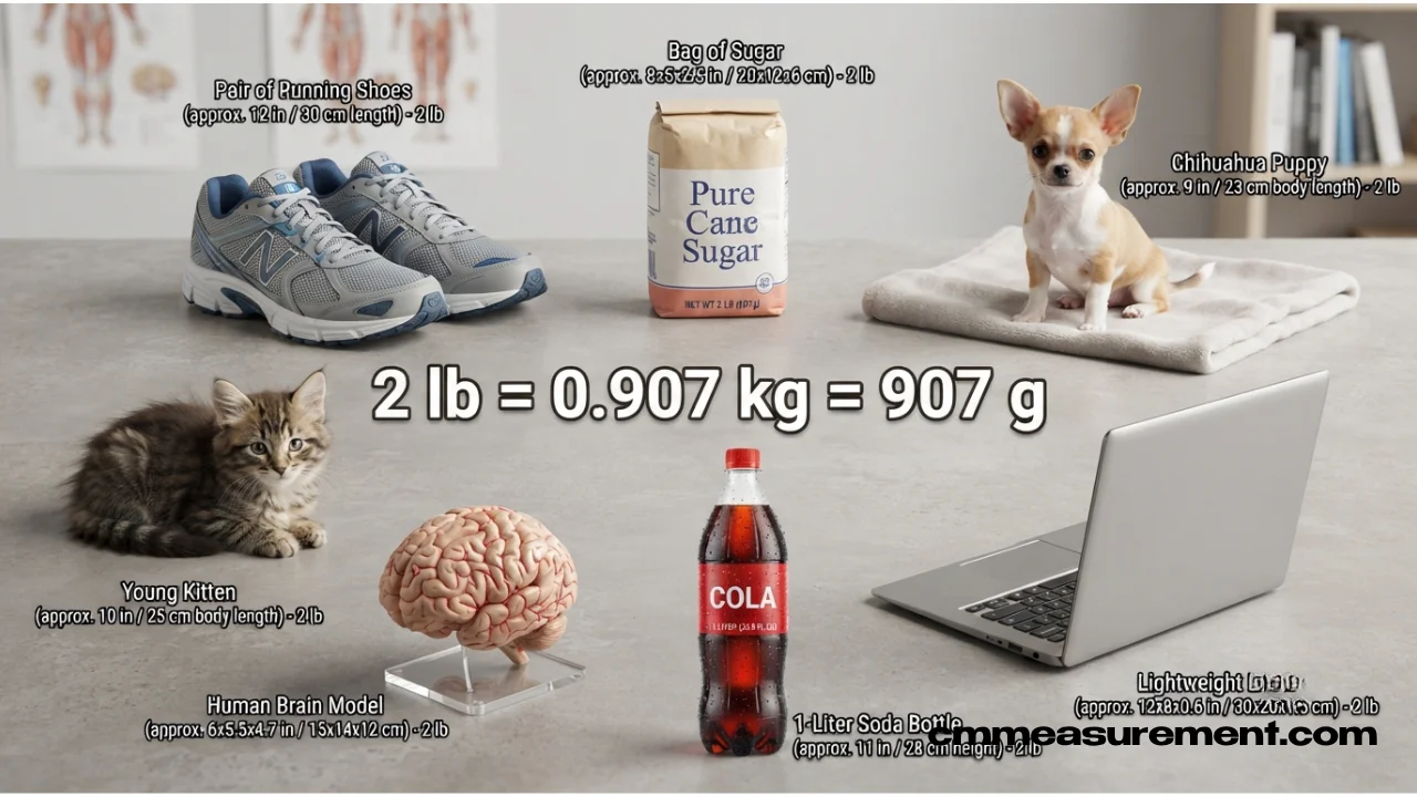 How Heavy Is 2 Pounds? 7 Real-Life Examples to Help You Picture It