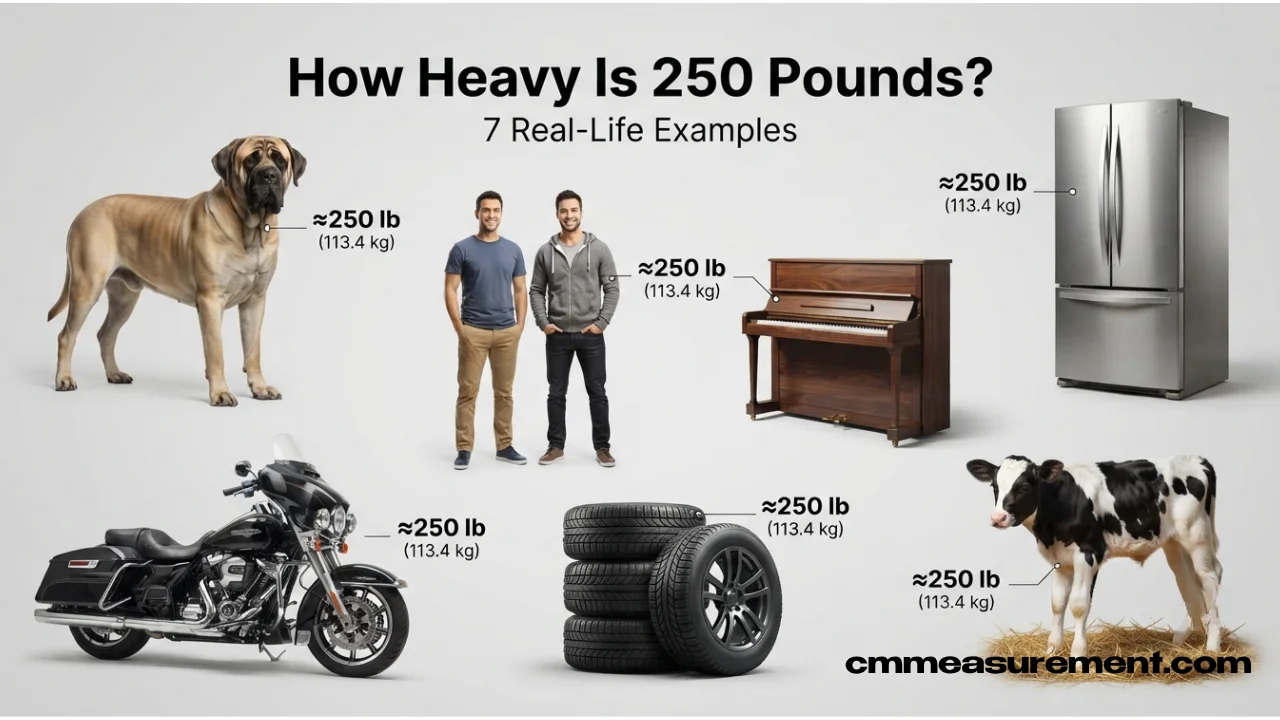 How Heavy Is 250 Pounds?
