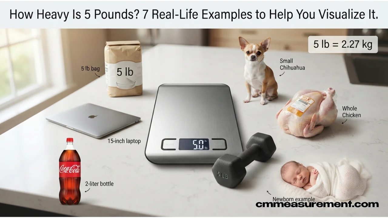 How Heavy Is 5 Pounds? 7 Real-Life Examples to Help You Visualize It