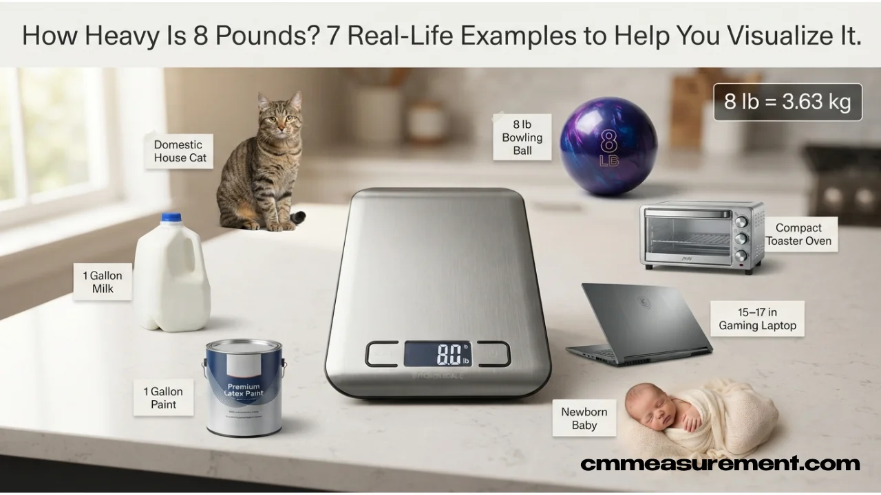 How Heavy Is 8 Pounds? 7 Real-Life Examples to Help You Visualize It