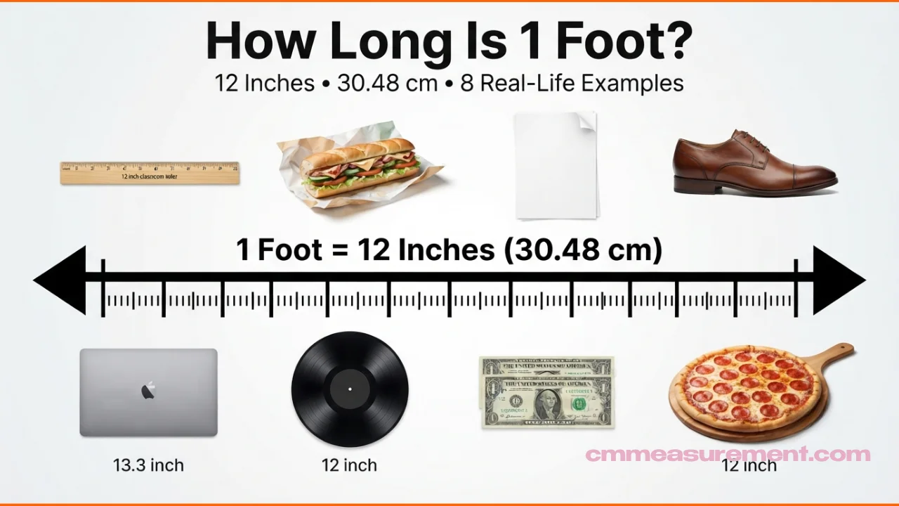 How Long Is 1 Foot? 8 Everyday Things That Are Exactly 1 Foot Long