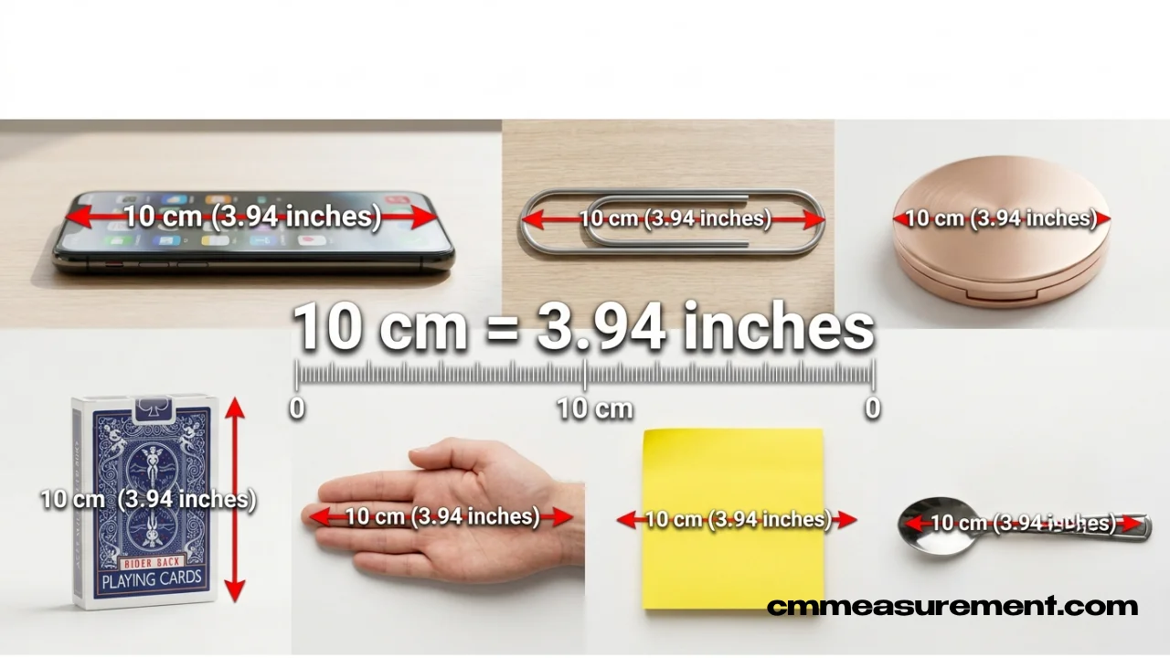 How Long Is 10 cm? See Its Actual Size With 7 Everyday Objects