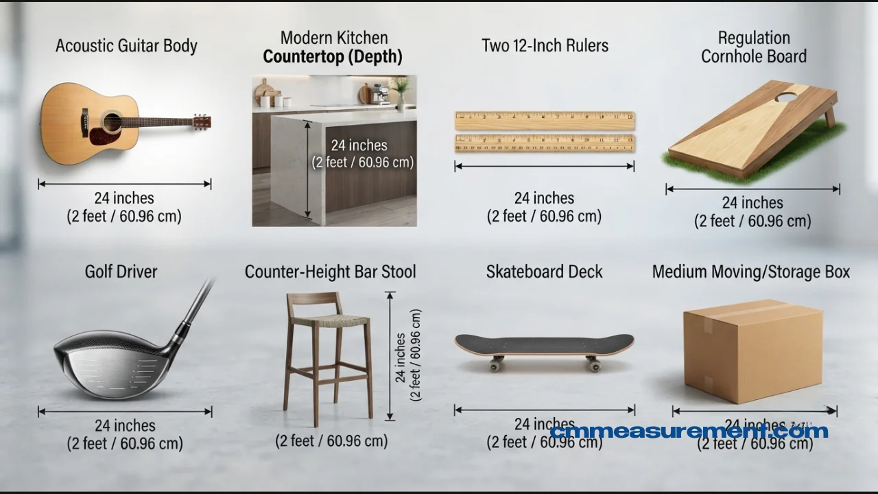 How Long Is 2 Feet? 8 Everyday Objects That Are Exactly 2 Feet Long