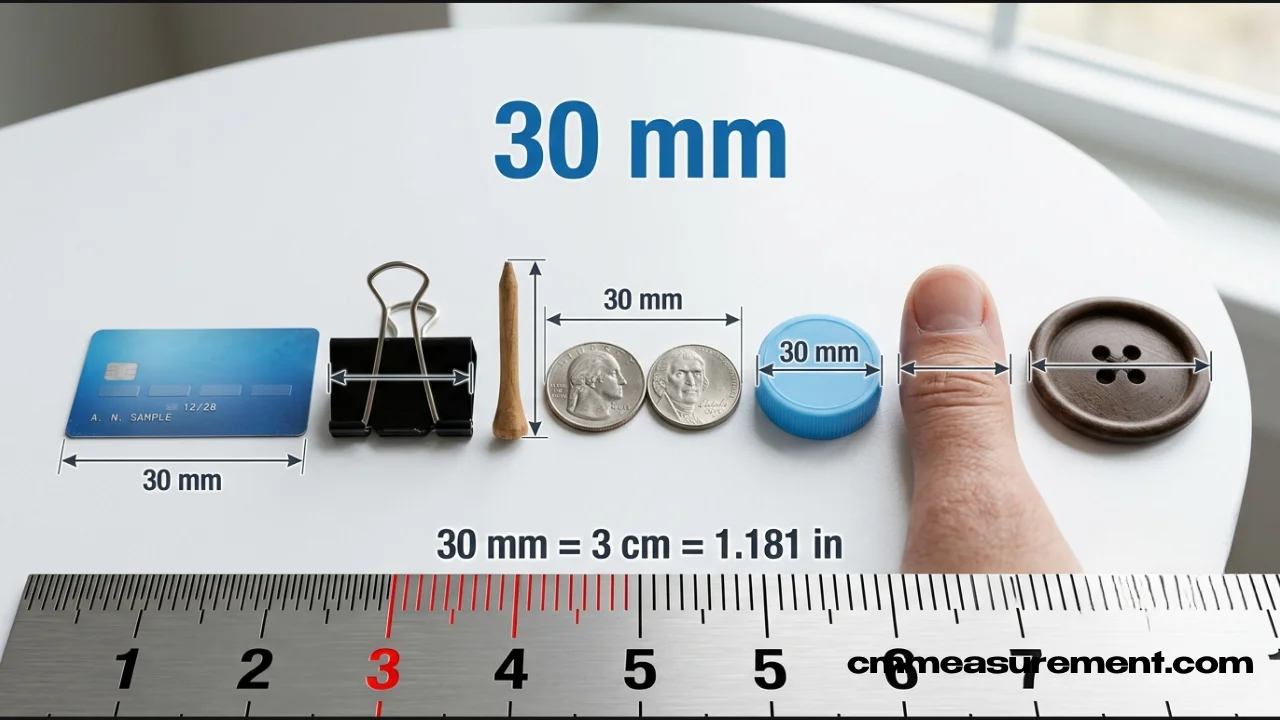 How Long Is 30 mm? 7 Real-Life Examples to Picture the Size