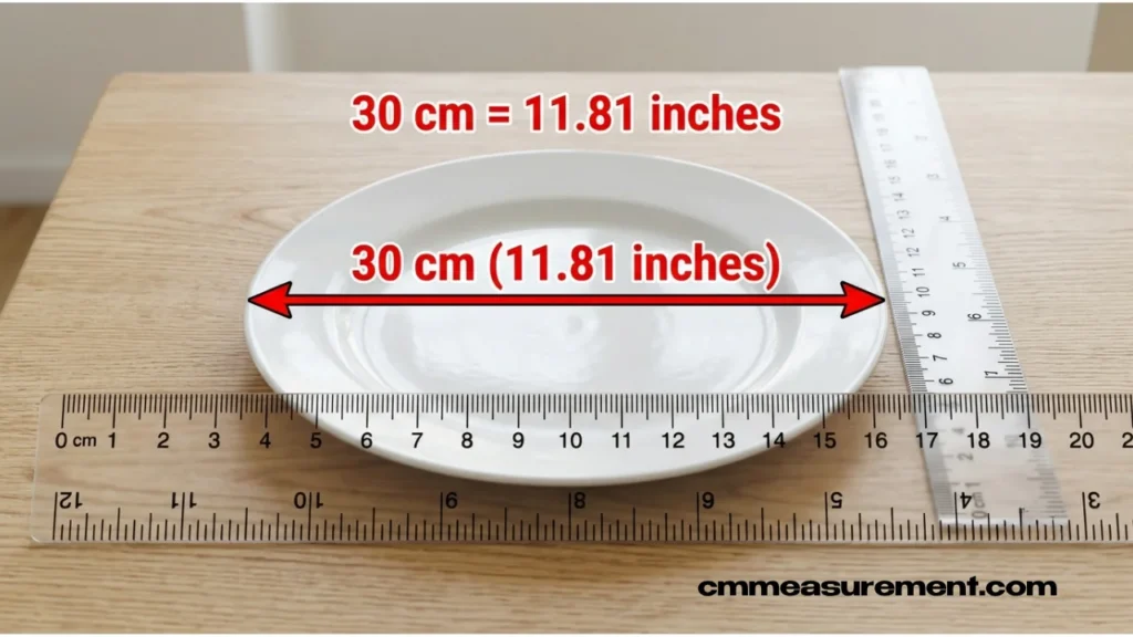 How Long Is 30 cm