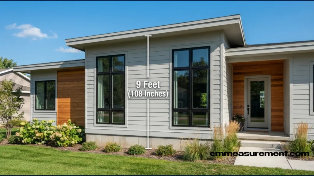 9 Feet in Inches