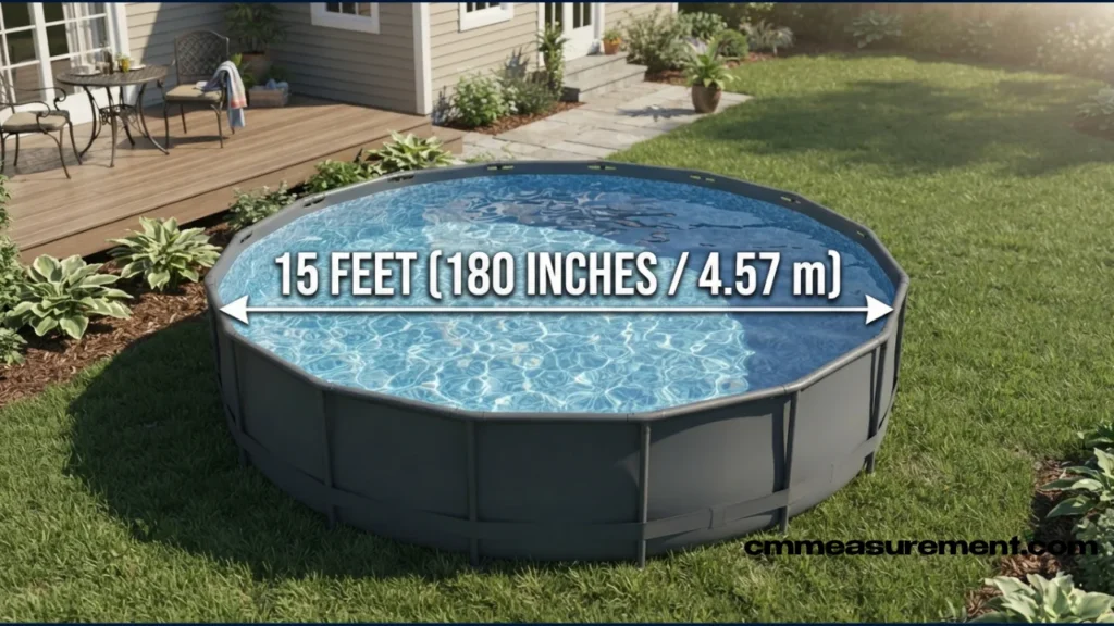 15 Feet in Inches