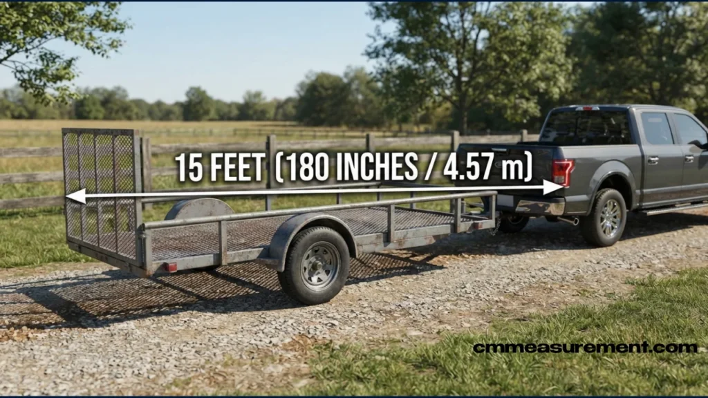15 Feet in Inches