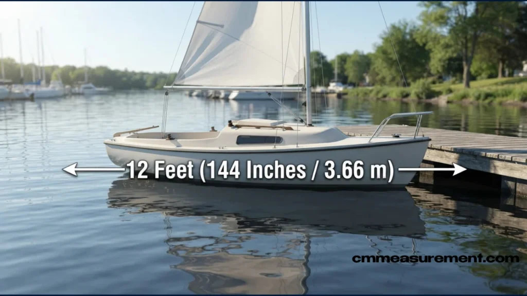 12 Feet in Inches