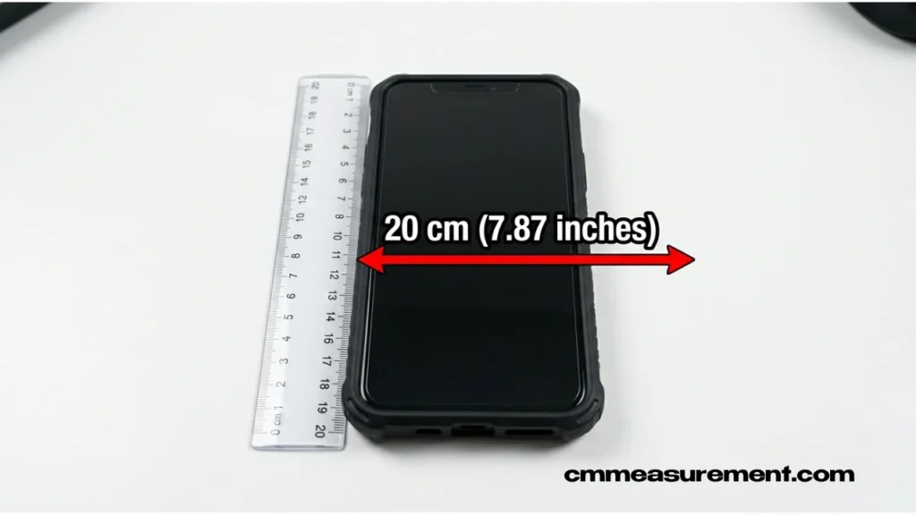 How Long Is 20 cm