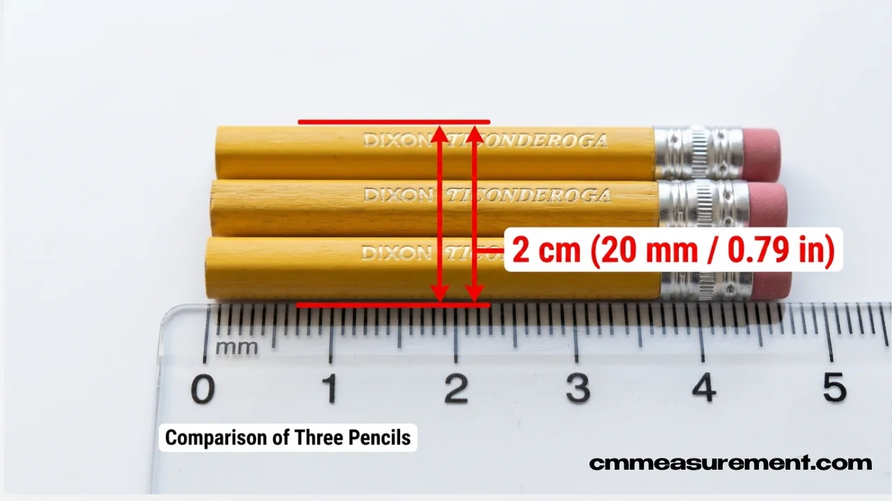 How Long Is 2 cm