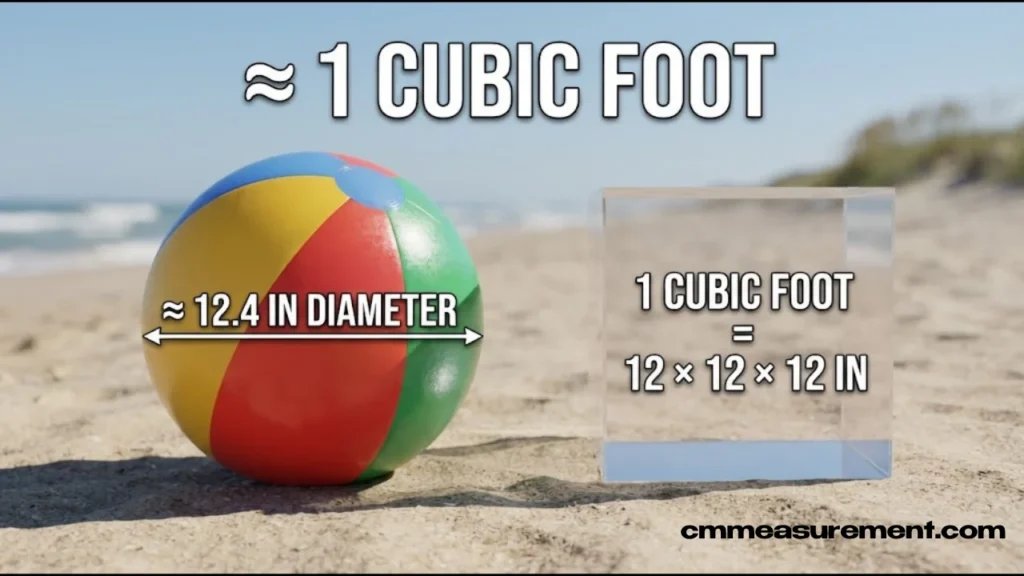 How Big Is 1 Cubic Foot?