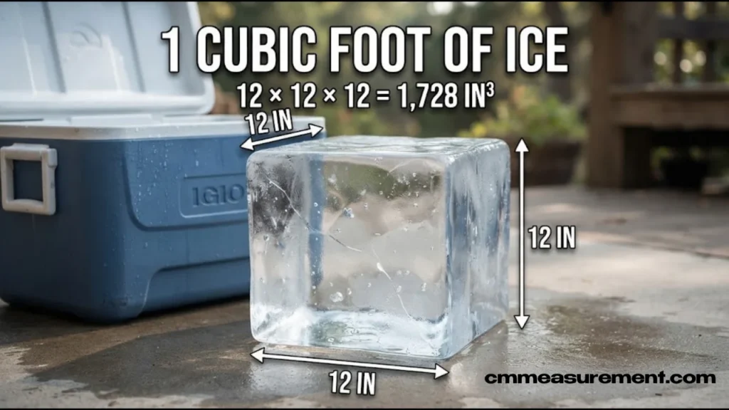 How Big Is 1 Cubic Foot?