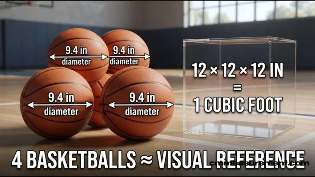 How Big Is 1 Cubic Foot?