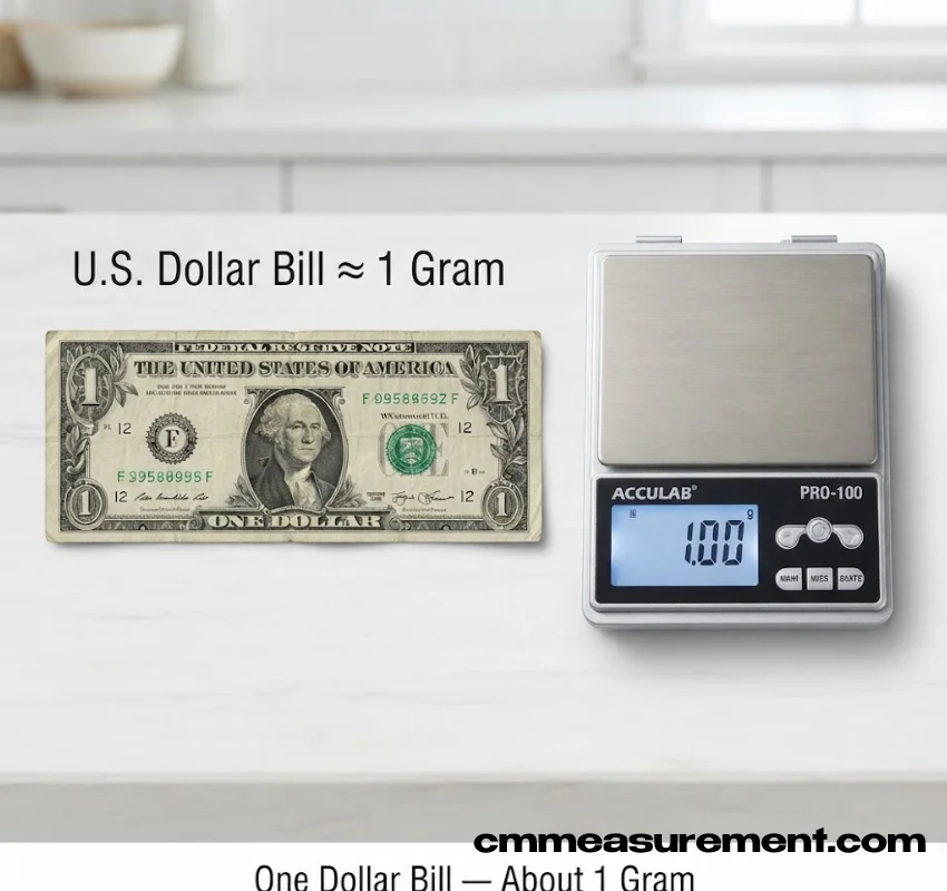 How Heavy is 1 Gram?