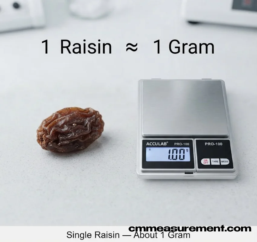 How Heavy is 1 Gram?
