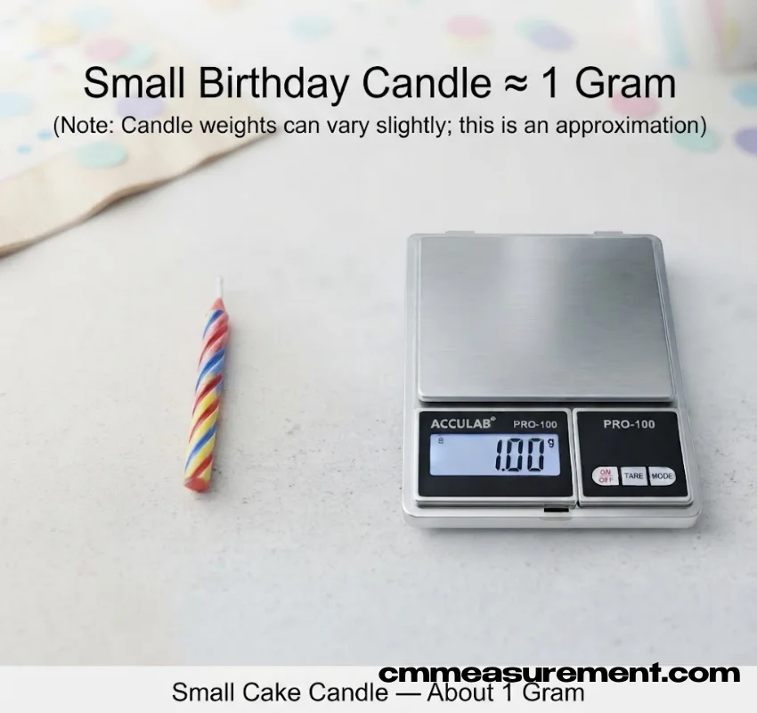 How Heavy is 1 Gram?