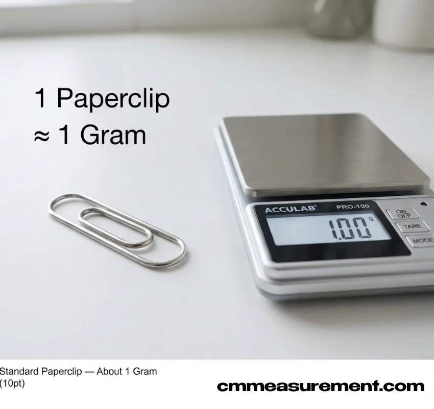 How Heavy is 1 Gram?