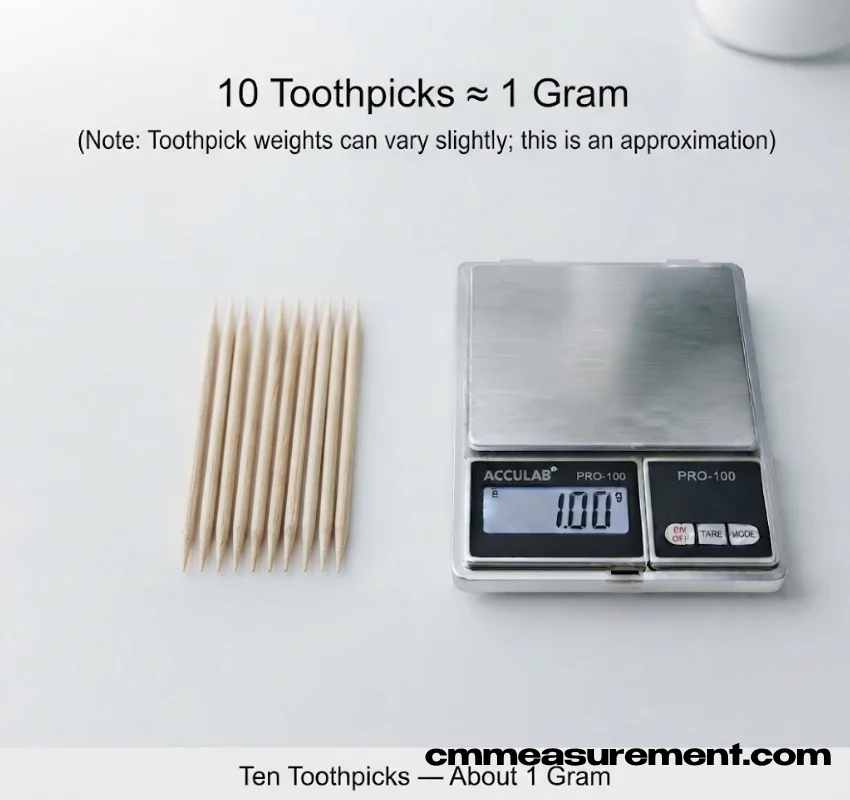 How Heavy is 1 Gram?