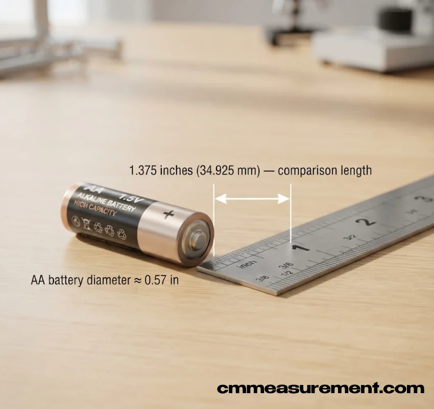 How Long Is 1.375 Inches?