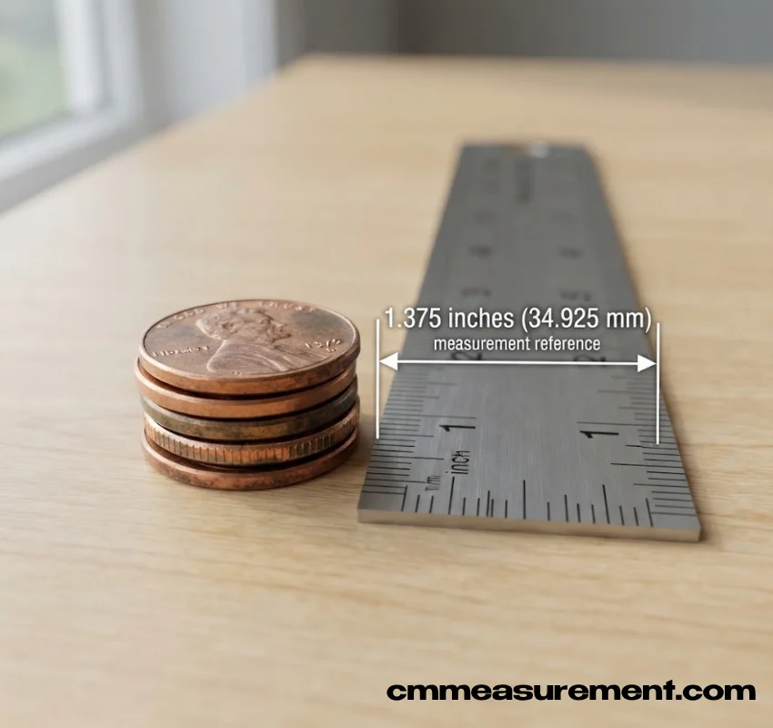 How Long Is 1.375 Inches?