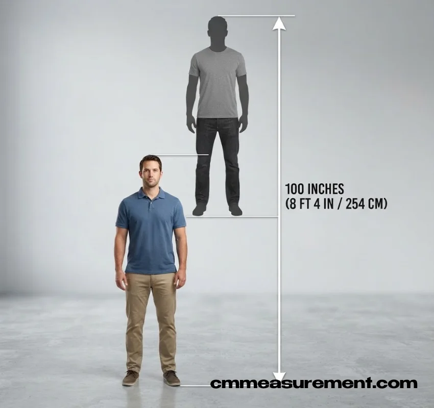 How Long Is 100 Inches?