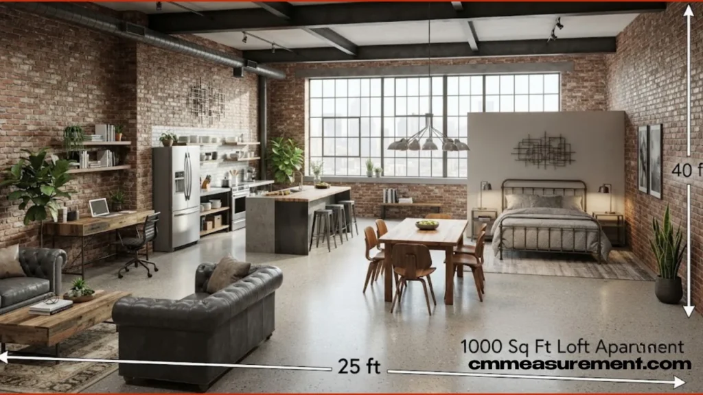 How Big Is 1000 Square Feet?
