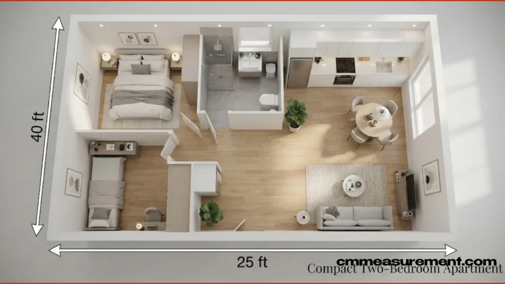 How Big Is 1000 Square Feet?