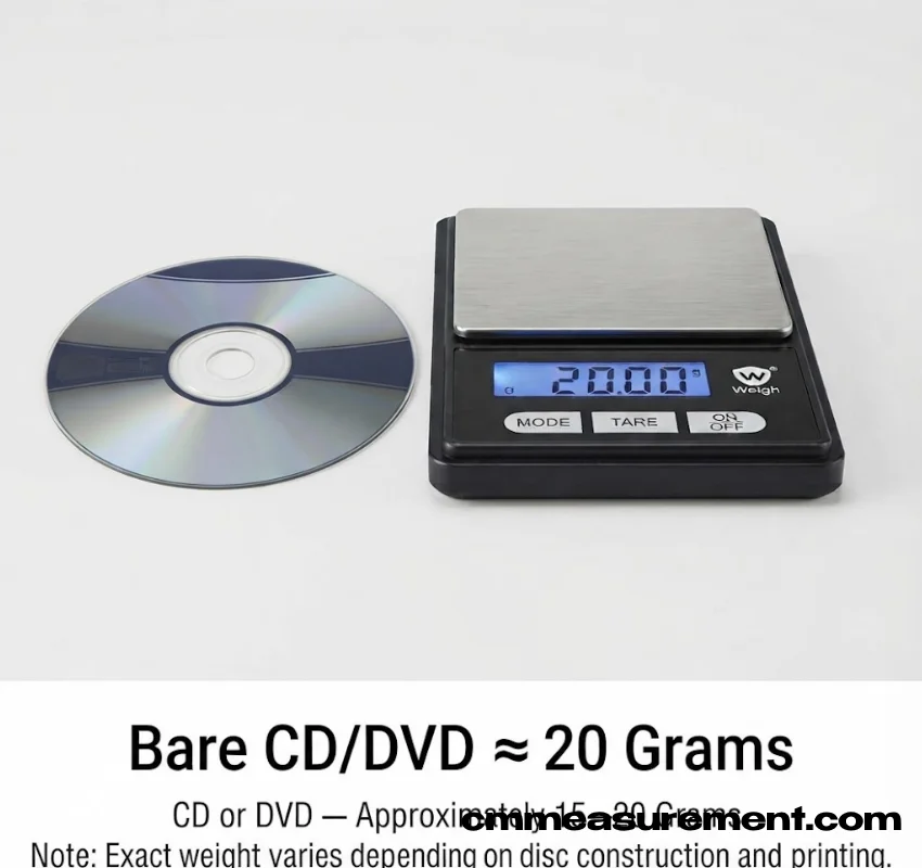 How Heavy Is 20 Grams?