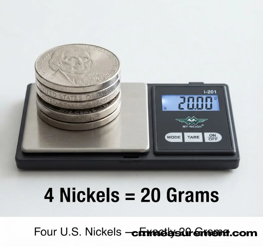 How Heavy Is 20 Grams?