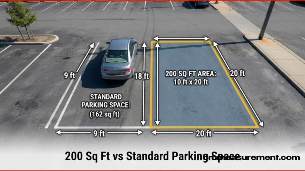 How Big Is 200 Square Feet?