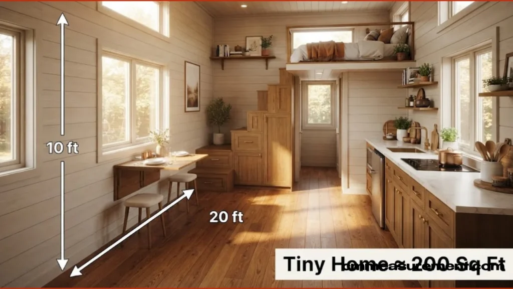 How Big Is 200 Square Feet?