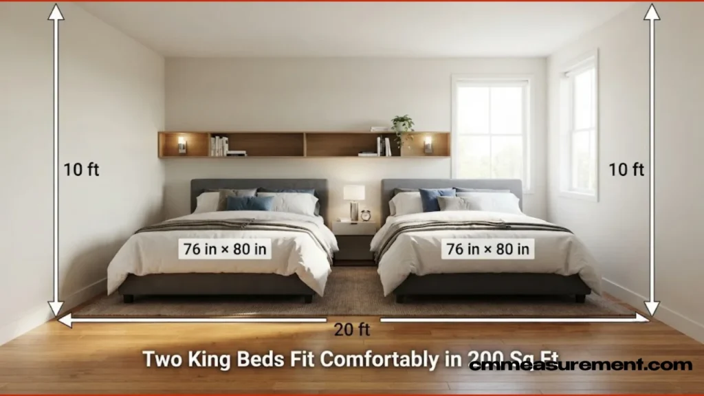 How Big Is 200 Square Feet?