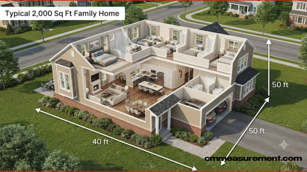 How Big Is 2000 Square Feet?