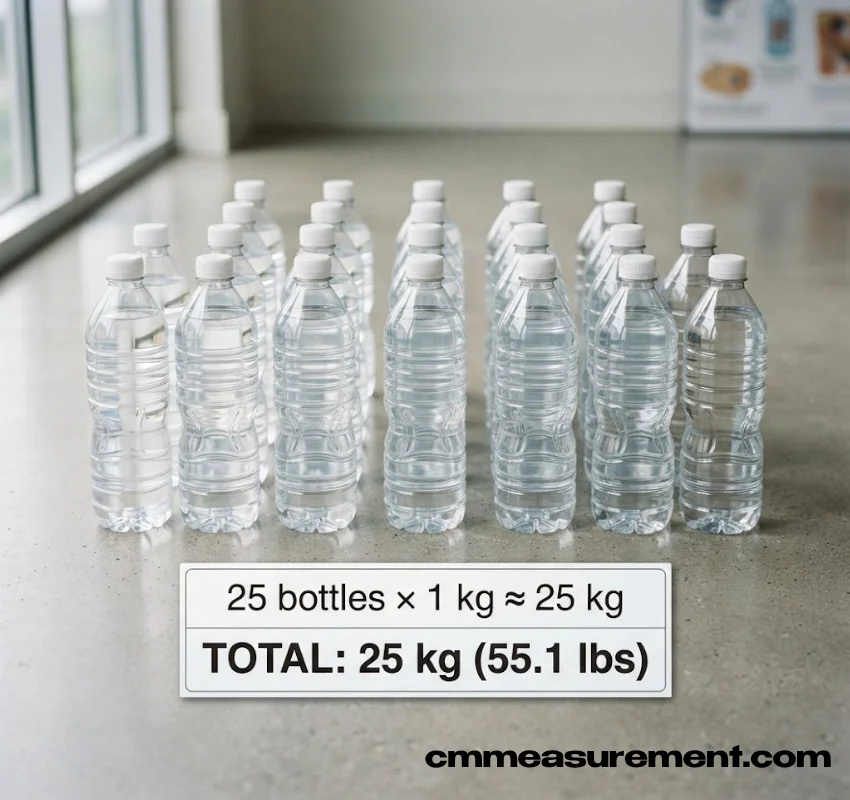 How Heavy Is 25 kg?