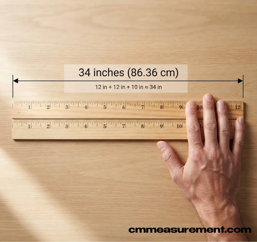 How Long Is 34 Inches?