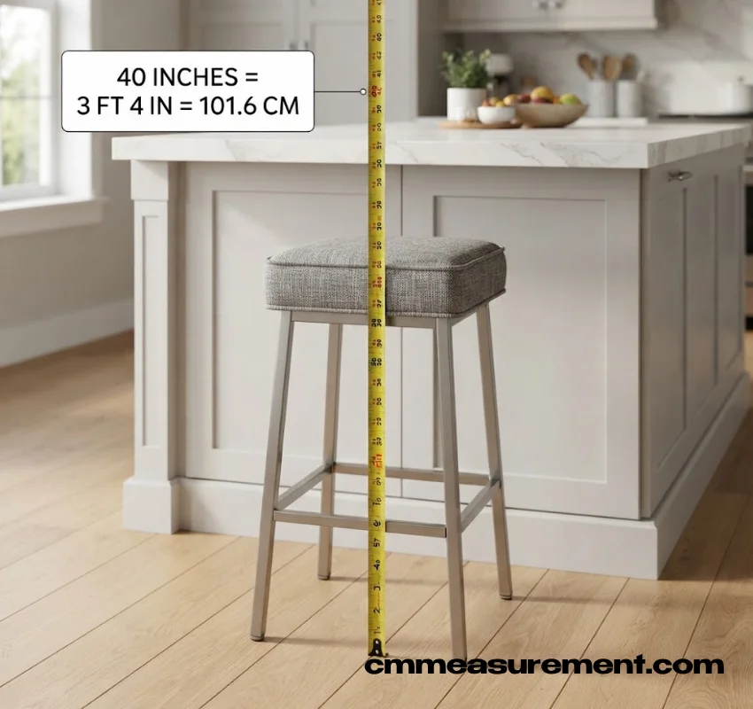 How Long Is 40 Inches?