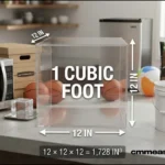 How Big Is 1 Cubic Foot?